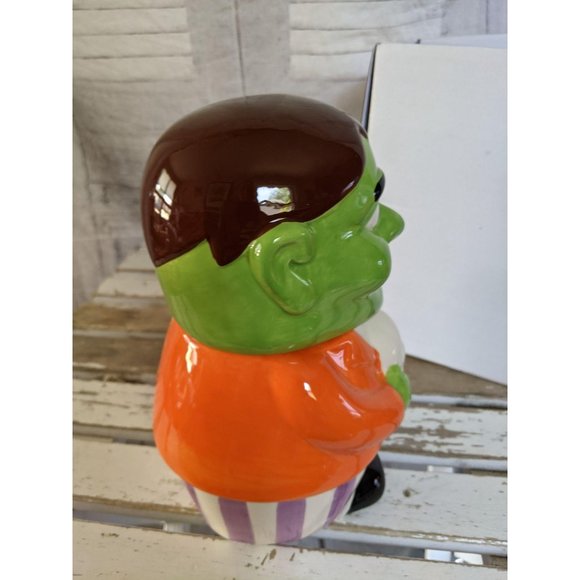 Frankenstein Halloween cookie jar dog‎ canister sto - Picture 5 of 9
